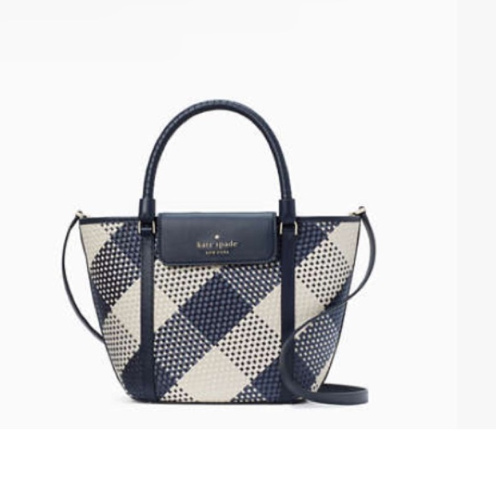 Kate Spade Cruise Gingham Medium Tote